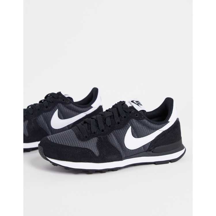 Nike internationalist women's shoe hot sale black