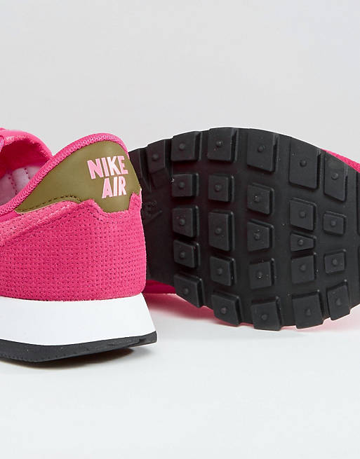 gerente Felicidades matiz Nike Internationalist Trainers In Bright Pink And Khaki | ASOS