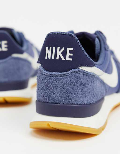 nike internationalist blu Nike Internationalist trainers in navy