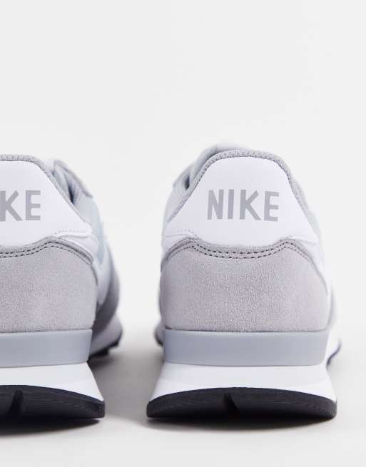 Nike grey internationalist outlet trainers