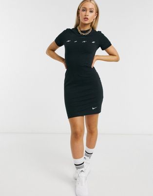 Nike Iridescent logo essential dress in 