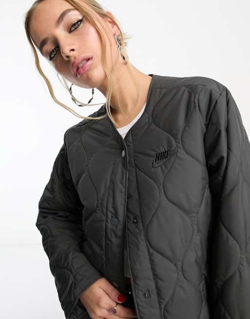 Dark grey store nike jacket