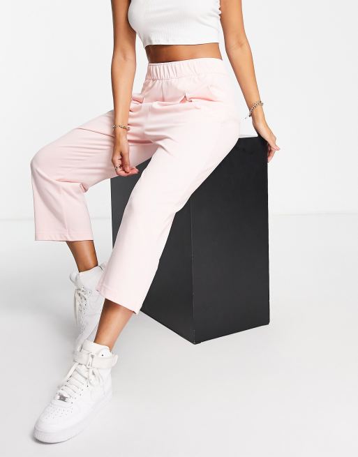 Nike jersey capri pants in pink