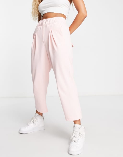 Nike jersey capri pants in pink