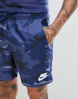 nike blue camo shorts 