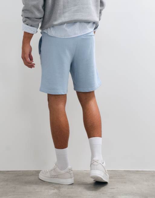 Nike jersey shorts in light blue, 3 of 5
