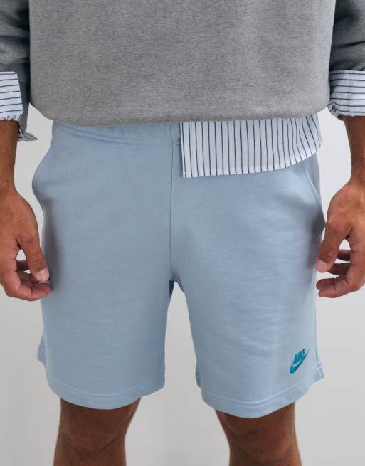 Nike jersey shorts in light blue, 4 of 5