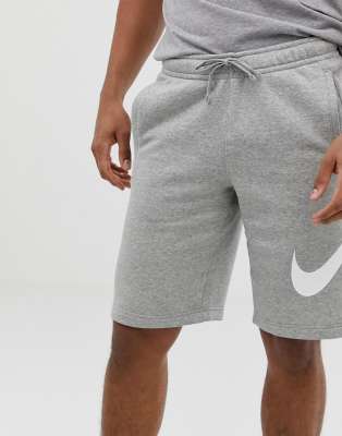 nike jersey shorts grey