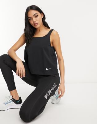 black nike tank top