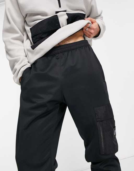Nike - Jogger de sport cargo fonctionnel resserré aux chevilles - Noir, 3 de 4