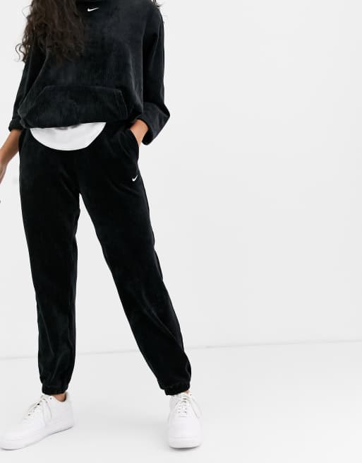 jogger velours femme