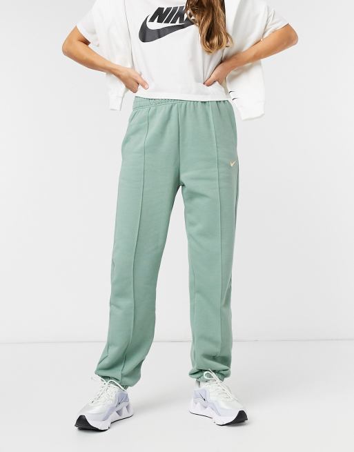 Nike Joggers oversize petit logo virgule m tallis Vert pastel