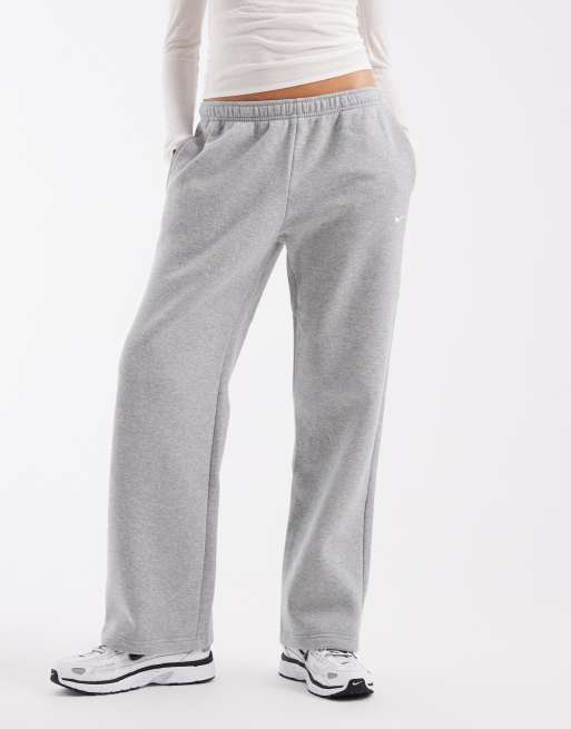 Nike - joggers oversize de felpa de grosor medio en gris, 3 de 5