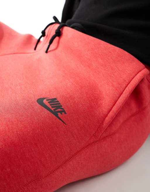 Nike - Joggers tecnici rossi felpati, 5 di 5