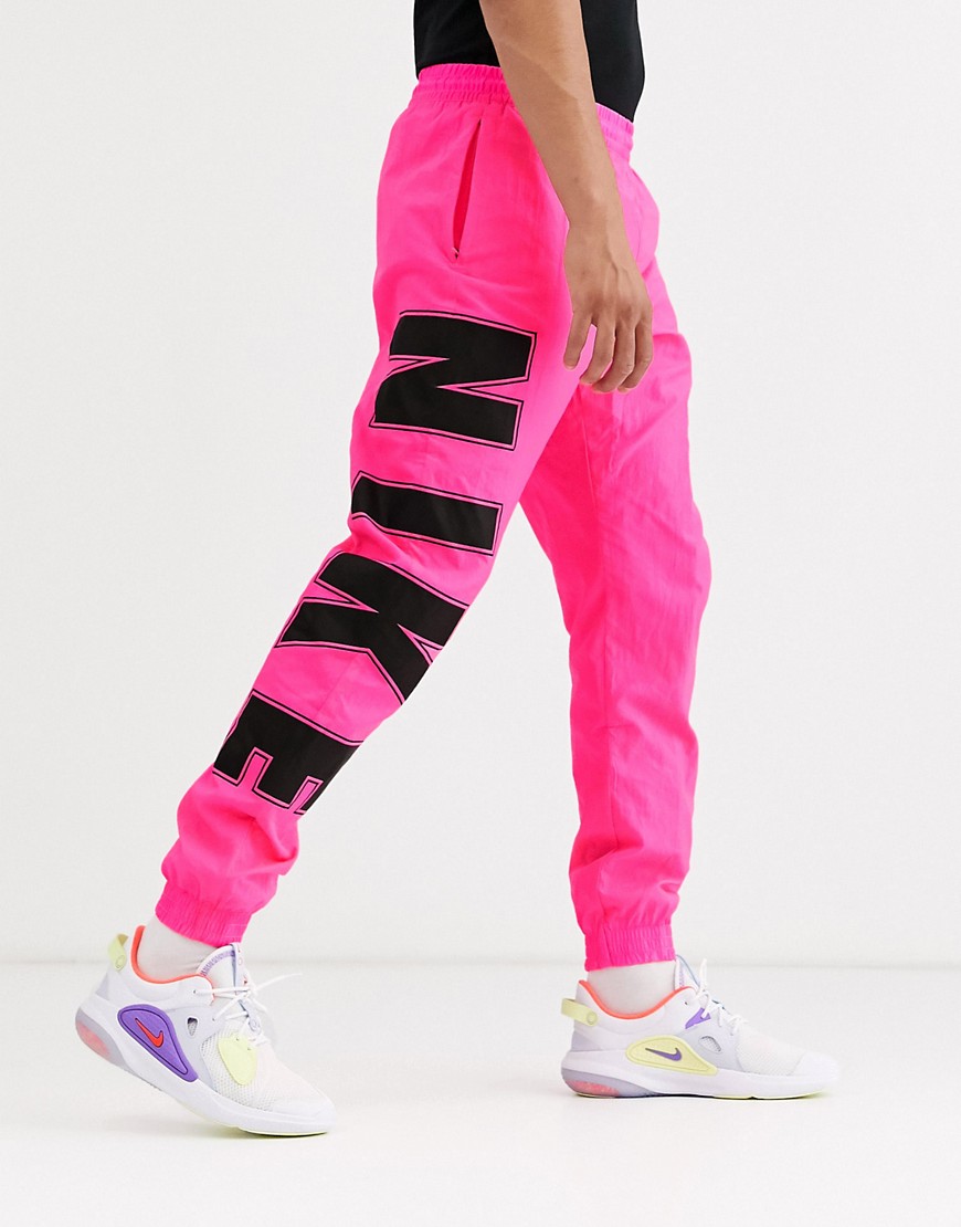 Nike - Joggingbroek met logo in roze