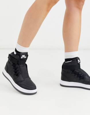 jordan black and white high tops