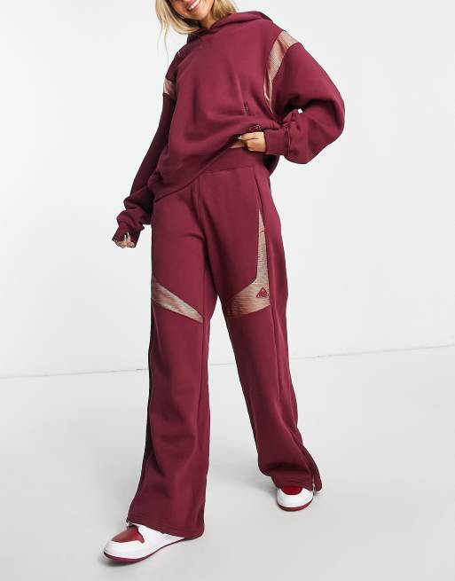 Jordan red outlet tracksuit