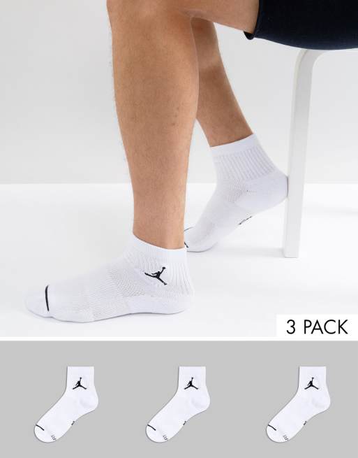 white jordan socks mens