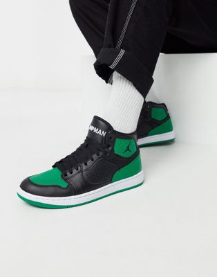 Nike Jordan Access trainers in green 