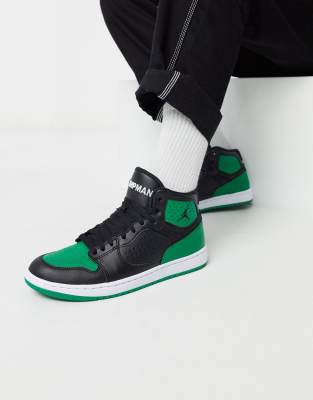 Nike Jordan Access trainers in green 