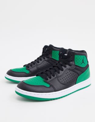 Nike Jordan Access trainers in green 