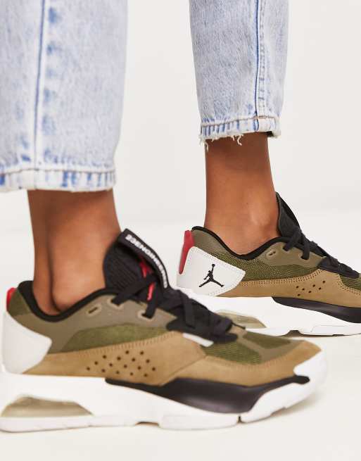Nike Jordan Air 200E sneakers in brown and multi | ASOS