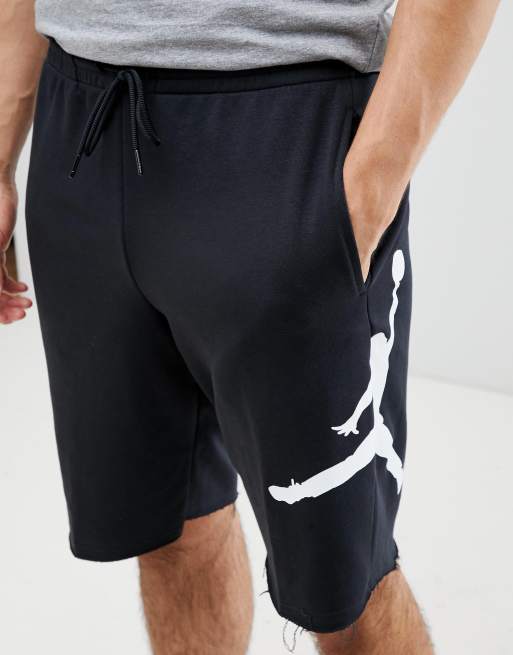  Nike Mens Jumpman Air Fleece Sweat Shorts Black/White  AQ3115-010 Size Small : Clothing, Shoes & Jewelry