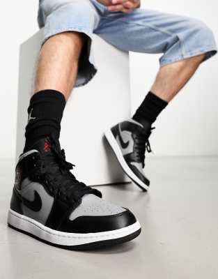 Air jordan grigie e nere on sale