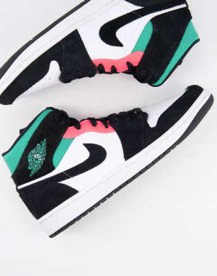 air jordan 1 white green