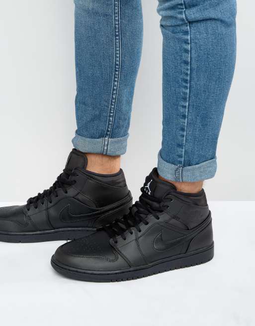 All black clearance jordan trainers