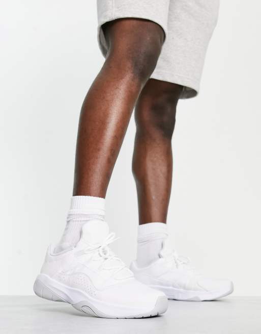 Nike jordan hot sale 11 white