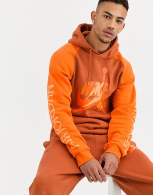 orange jordan sweatshirt