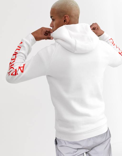 White jordan cheap jumpman hoodie