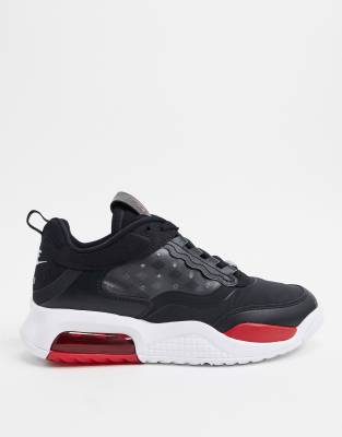 Nike Jordan Air Max 200 trainers in black/red | ASOS