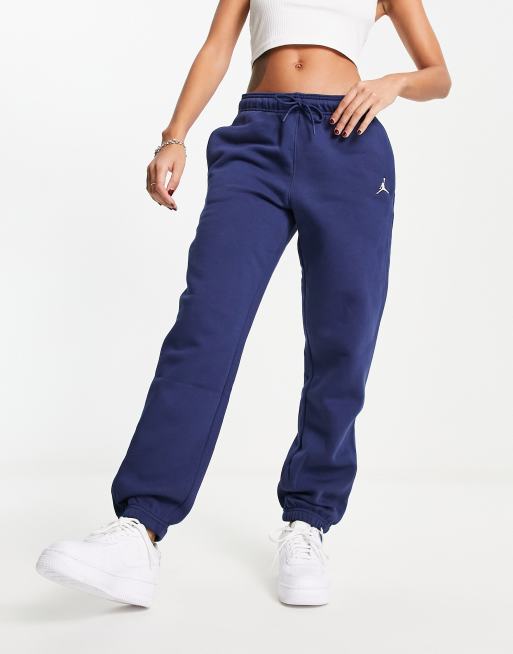 Nike Jordan Brooklyn fleece sweatpants in navy