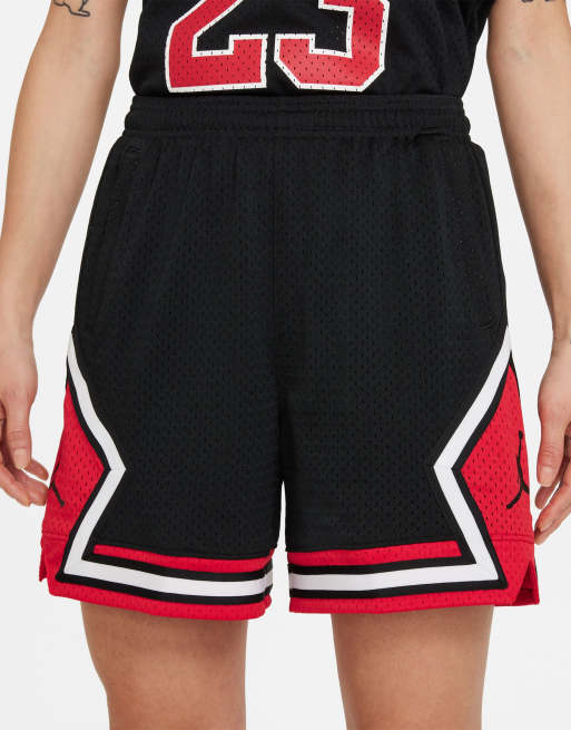jordan diamond shorts red