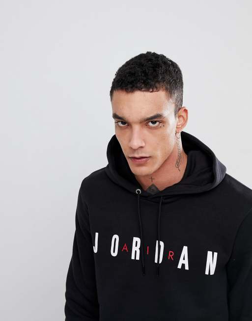 Jordan hot sale felpa nera