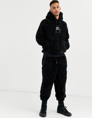 Nike Jordan fleece hoodie with chest 