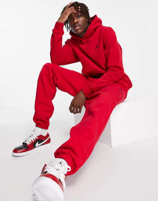 air jordan red tracksuit