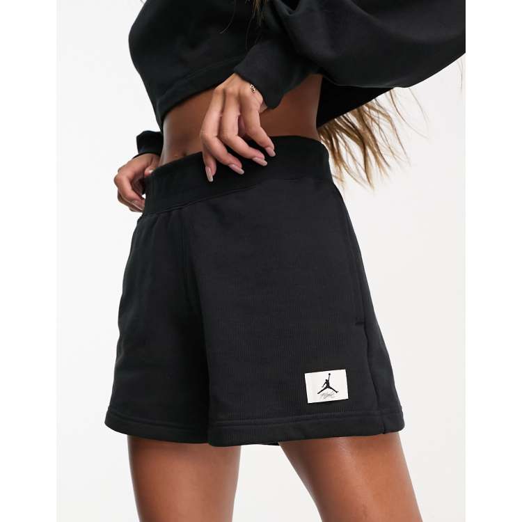 Nike Jordan fleece shorts black ASOS