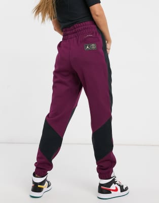 maroon jordan sweatsuit