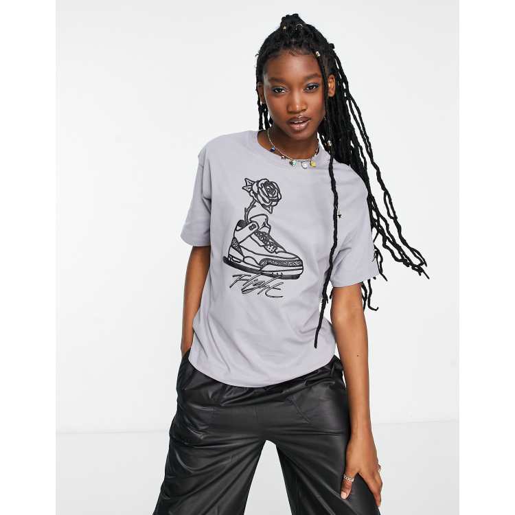 Jordan Cropped Graphic T-Shirt.