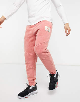 pink jordan joggers