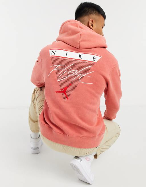 Jordan flight store hoodie red