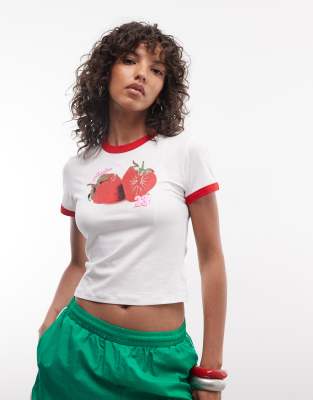 Jordan Nike  Graphic T-shirt In Red