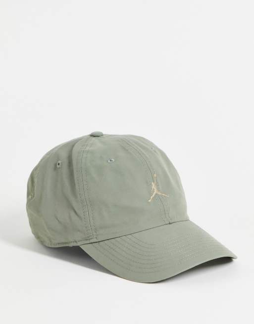 Nike – Jordan H86 Jumpman – Ljust khakifärgad keps i tvättad bomull med logga