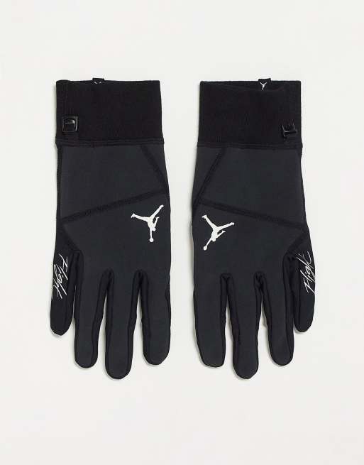 Nike Jordan - Hyperstorm - Sorte fleece-handsker til mænd