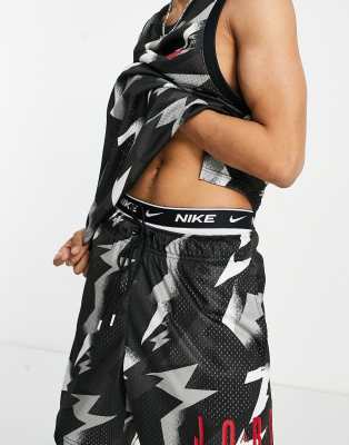 jordan all over print shorts
