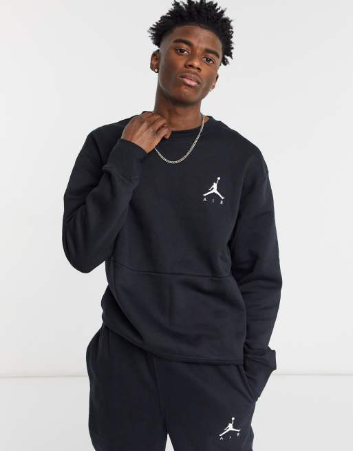 Nike Jordan Jumpman crew neck sweat in black