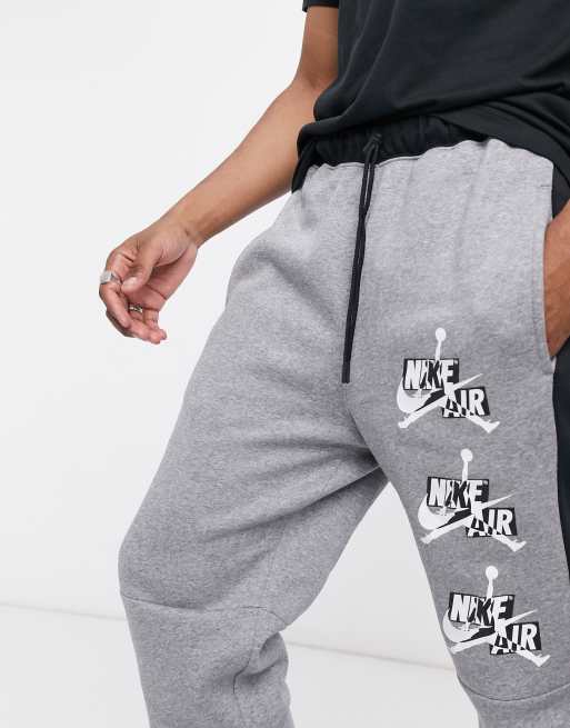 Jordan tracksuit bottoms discount grey